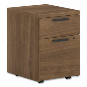 10500 Series Mobile Pedestal File, Left/Right, 2-Drawers: Box/File, Legal/Letter, Pinnacle, 15.75" x 19" x 22"