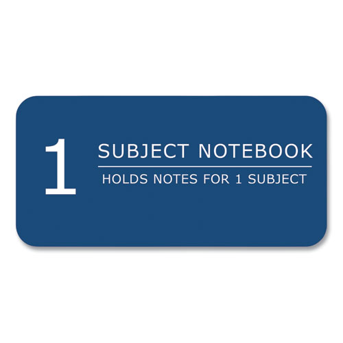 Subject Wirebound Promo Notebook, 1-Subject, Quad Rule (4 sq/in), Assorted Cover Colors, (100) 10.5 x 8 Sheets, 24/Carton - Image 4