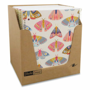 Studio Series Notebook, 1-Subject, Medium/College Rule, Assorted Cover Colors, (70) 11" x 9" Sheets, 24/Carton