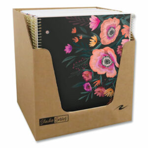 Studio Series Notebook, 1-Subject, Medium/College Rule, Randomly Assorted Cover Colors, (70) 11 x 9 Sheets, 24/Carton