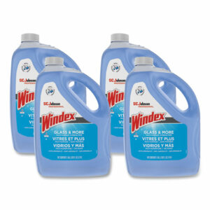 Glass Cleaner with Ammonia-D, 1 gal Bottle, 4/Carton