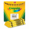 Bulk Crayons, Yellow, 12/Box - Image 4