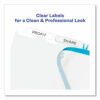 Print and Apply Index Maker Clear Label Dividers, Extra Wide Tab, 5-Tab, White Tabs, 11.25 x 9.25, White, 5 Sets - Image 6