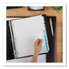 Print and Apply Index Maker Clear Label Dividers, Extra Wide Tab, 5-Tab, White Tabs, 11.25 x 9.25, White, 5 Sets - Image 7