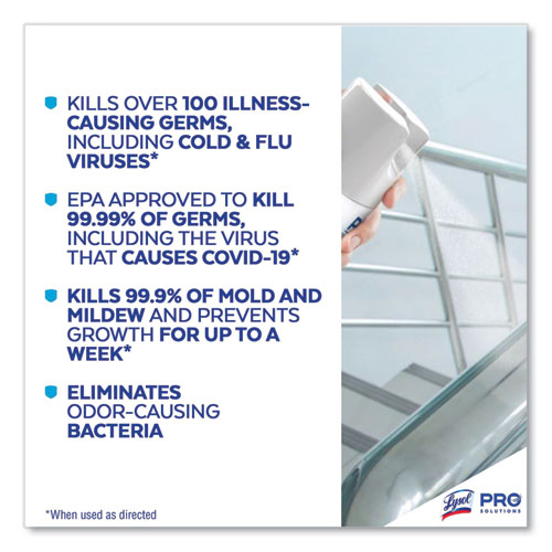 Disinfectant Spray, Lavender, 19 oz Aerosol Spray, 12/Carton - Image 10