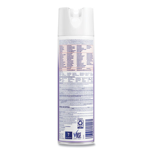 Disinfectant Spray, Lavender, 19 oz Aerosol Spray - Image 2
