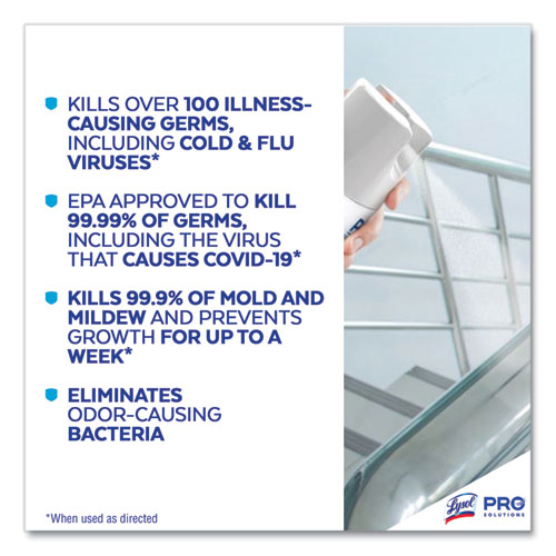 Disinfectant Spray, Lavender, 19 oz Aerosol Spray - Image 4