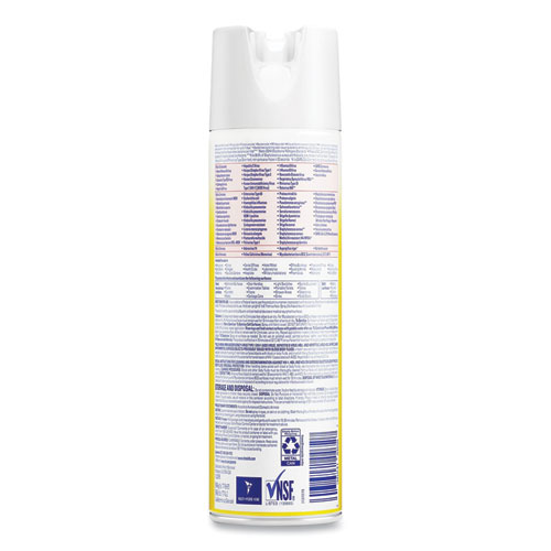 Disinfectant Spray, Original Scent, 19 oz Aerosol Spray - Image 4