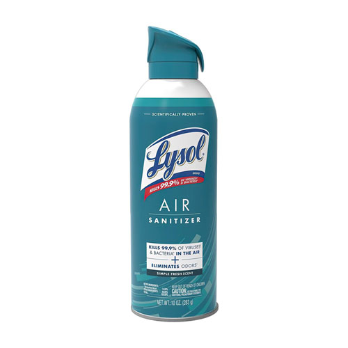 Air Sanitizer Spray, Simple Fresh, 10 oz Aerosol Spray, 6/Carton - Image 2