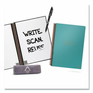 Core Smart Notebook, Wide/Legal Rule, Teal Cover, (18) 8.8 x 6 Sheets