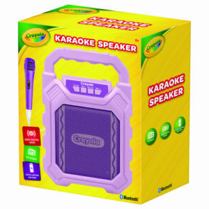 Karaoke Speaker, Bluetooth, Purple