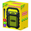 Karaoke Speaker, Bluetooth, Black/Yellow