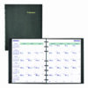 Plan and Link Monthly Planner, 9.25 x 7.25, Black Lizard-Like Faux Leather Cover, 16-Months: Sept 2024 to Dec 2025 - Image 4