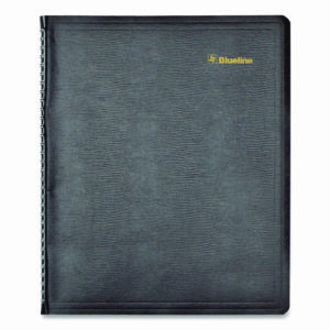 Plan and Link Weekly Appointment Planner, 11" x 9.06", Black Cover, 12-Month (Jan to Dec): 2025
