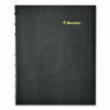 Plan and Link Monthly Planner, 9.25 x 7.25, Black Lizard-Like Faux Leather Cover, 16-Months: Sept 2024 to Dec 2025