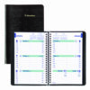 Plan and Link Weekly Planner, 8 x 5, Black Cover, 12-Month (Jan to Dec): 2025 - Image 3