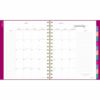 Harmony Weekly/Monthly Poly Planner, 8.88 x 7.69, Purple/Gold Cover, 13-Month (Jan to Jan): 2025 to 2026 - Image 2