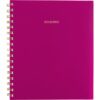Harmony Weekly/Monthly Poly Planner, 8.88 x 7.69, Purple/Gold Cover, 13-Month (Jan to Jan): 2025 to 2026