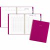 Harmony Weekly/Monthly Poly Planner, Weekly: Vertical Format, 11 x 9.38, Purple/Gold Cover, 13-Month (Jan to Jan): 2025-2026 - Image 4