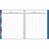 Harmony Weekly/Monthly Poly Planner, 8.88 x 7.69, Blue/Gold Cover, 13-Month (Jan to Jan): 2025 to 2026 - Image 6