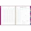 Harmony Weekly/Monthly Poly Planner, Weekly: Vertical Format, 11 x 9.38, Purple/Gold Cover, 13-Month (Jan to Jan): 2025-2026 - Image 3