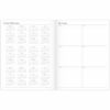 Workstyle Monthly Stitched Planner, Geometric Artwork, 11 x 8.5, Seaside Blue/Gold Cover, 12-Month (Jan to Dec): 2025 - Image 4