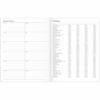 Workstyle Monthly Stitched Planner, Geometric Artwork, 11 x 8.5, Seaside Blue/Gold Cover, 12-Month (Jan to Dec): 2025 - Image 5