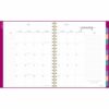Harmony Weekly/Monthly Poly Planner, Weekly: Vertical Format, 11 x 9.38, Purple/Gold Cover, 13-Month (Jan to Jan): 2025-2026 - Image 2