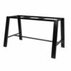 Midtown Dining Table with Four Light Gray Kool Series Chairs, 36 x 72 x 30, Kensington Maple - Image 3