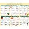 Recycled Academic Seasonal Laminated Wall Calendar, Illustrated Seasons, 24 x 37, 12-Month (July to June), 2025 to 2026 - Image 4