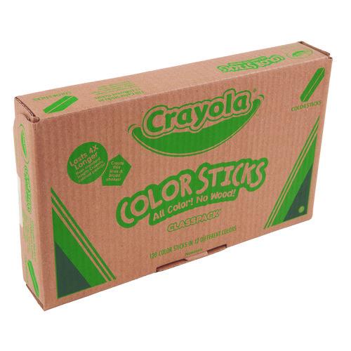 Color Sticks Classpack Set, Assorted Lead and Barrel Colors, 120/Pack - Image 2