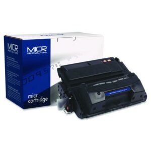 Compatible Q5942X(M) (42XM) High-Yield MICR Toner, 20,000 Page-Yield, Black