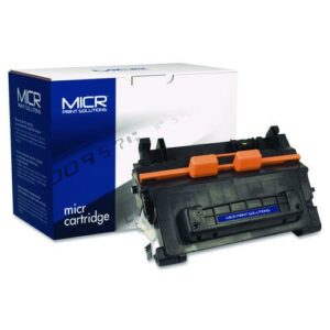 Compatible CC364X(M) (64XM) High-Yield MICR Toner, 24,000 Page-Yield, Black