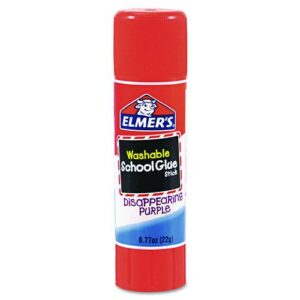 School Glue Stick, 0.77 oz, Dries Clear