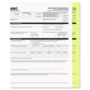 Digital Carbonless Paper, 2-Part, 8.5 x 11, White/Canary, 1,250/Carton