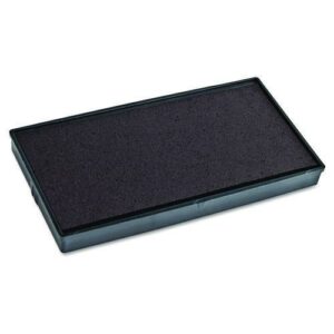 Replacement Ink Pad for 2000PLUS 1SI10P, 1" x 0.25", Black