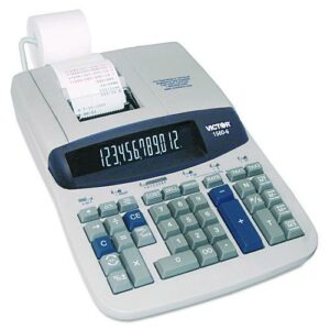 1560-6 Two-Color Ribbon Printing Calculator, Black/Red Print, 5.2 Lines/Sec