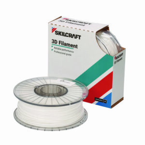7045017057353, SKILCRAFT 3D Printer Acrylonitrile Butadiene Styrene Filament, 1 kg Spool, 2.85 mm, White