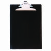Recycled Plastic Clipboard with Ruler Edge, 1" Clip Capacity, Holds 8.5 x 11 Sheets, Black - Image 2