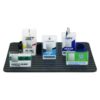 ID Badge Tray, 15 Slots, 60 Badge Capacity, 15.3 x 11.4, Black - Image 3