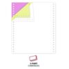 Printout Paper, 3-Part, 15 lb Bond Weight, 9.5 x 11, White/Canary/Pink, 1,200/Carton - Image 3