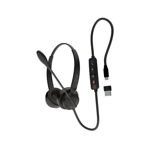 Xtream P4 Headset with Inline Controls, Binaural, Over the Head - Image 3