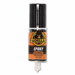 Epoxy Ultimate, 0.85 oz Syringe, Dries Black