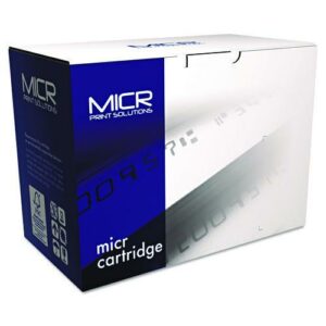 Compatible CE278A(M) (78AM) MICR Toner, 2,100 Page-Yield, Black