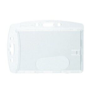 Replacement Card Holder, Vertical/Horizontal, Polystyrene, 10/Pack