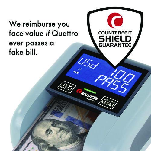 Quattro Counterfeit Detector, Infrared; Magnetic Strip Detection; Magnetic Thread Security; UV Light, U.S. Currency - Image 3