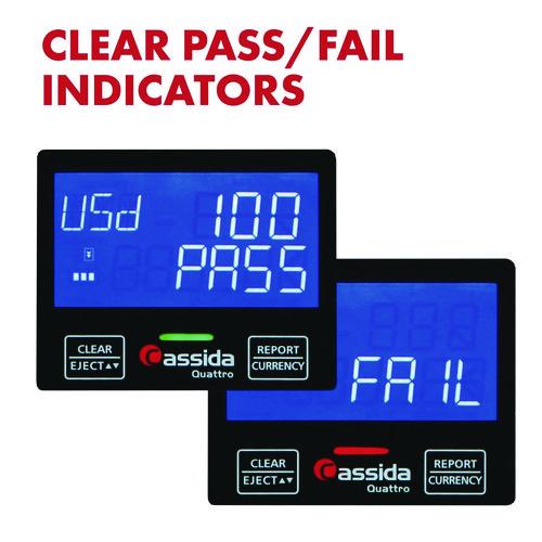 Quattro Counterfeit Detector, Infrared; Magnetic Strip Detection; Magnetic Thread Security; UV Light, U.S. Currency - Image 4
