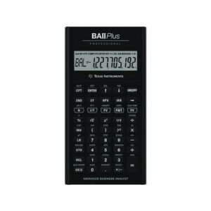 BAIIPlus PRO Financial Calculator, 10-Digit LCD