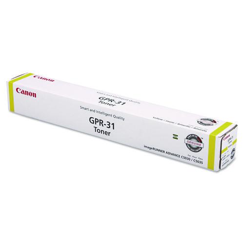 2802B003AA (GPR-31) Toner, 27,000 Page-Yield, Yellow