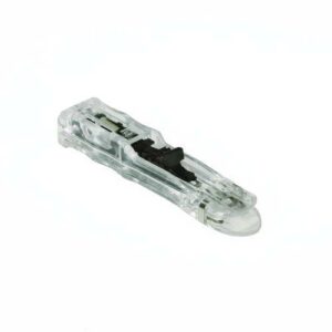 7510013926964, SKILCRAFT Clam Clip Dispenser, Small, Non-Corrosive, Silver, Dozen